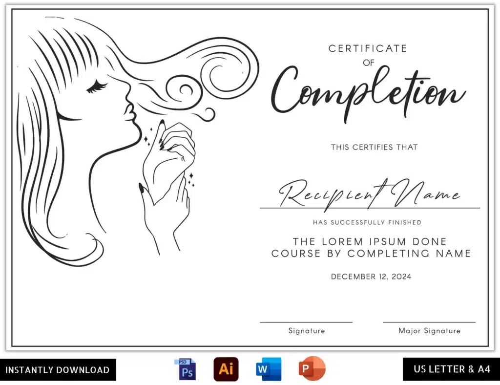 Certificate of completion 99diploma