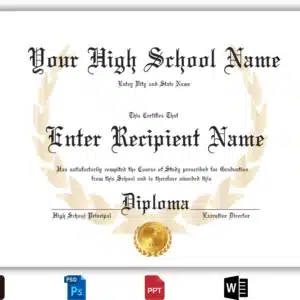 Fake Highschool Diploma