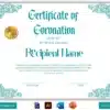 king charles coronation certificate