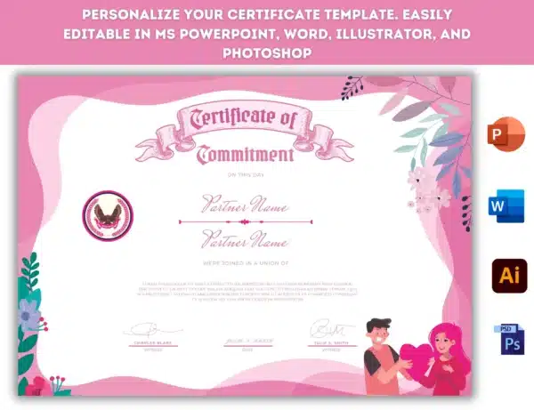 certificate of commitment