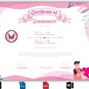 certificate of commitment