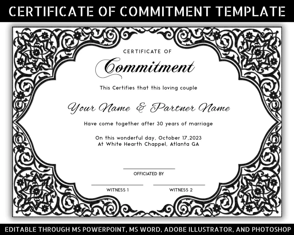 Commitment Certificate 99diploma com Commitment Certificate 99diploma com
