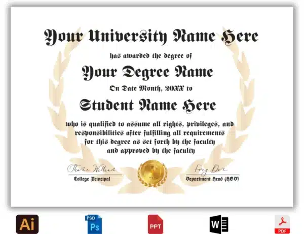 university diploma